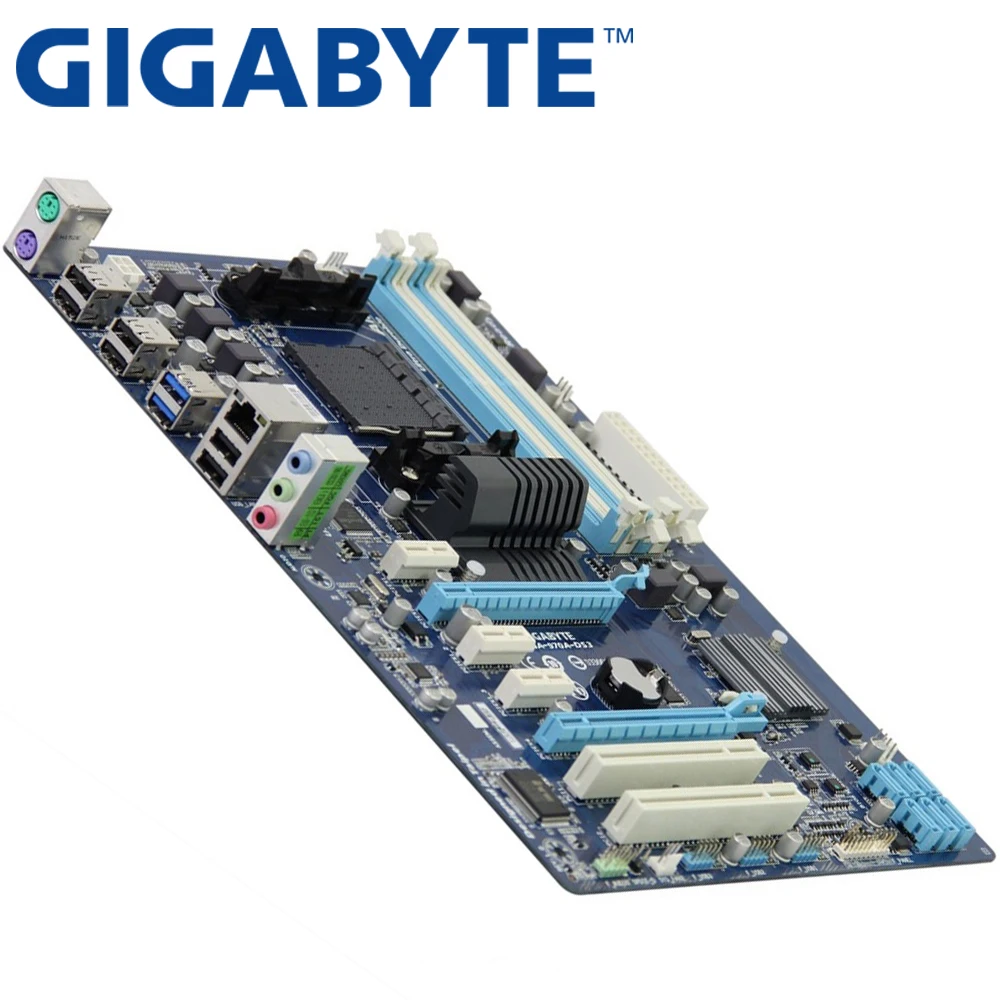 GIGABYTE GA 970A DS3 настольная материнская плата 970 Socket AM3 + DDR3 32G для FX/Phenom II/Athlon II ATX UEFI BIOS