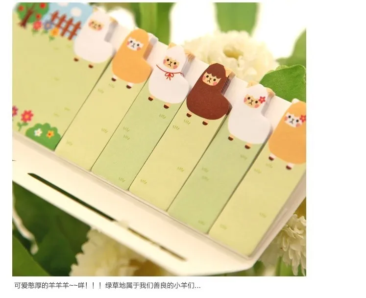 Новое украшение стационарный Kawaii британский стиль и животные мини-блокнот для заметок, записная книжка и блокнот для заметок, клейкие заметки для книг