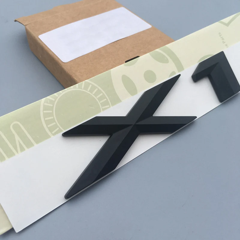 Автомобильная эмблема задний значок наклейка буква ABS долговечная совместимая с