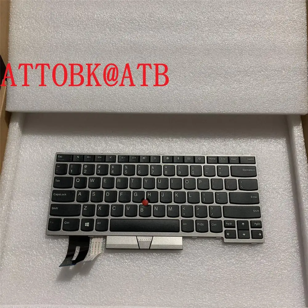 Клавиатура для ноутбуков IBM E480 T480S L480 L380 E490 E495 E490S L390 английская раскладка без