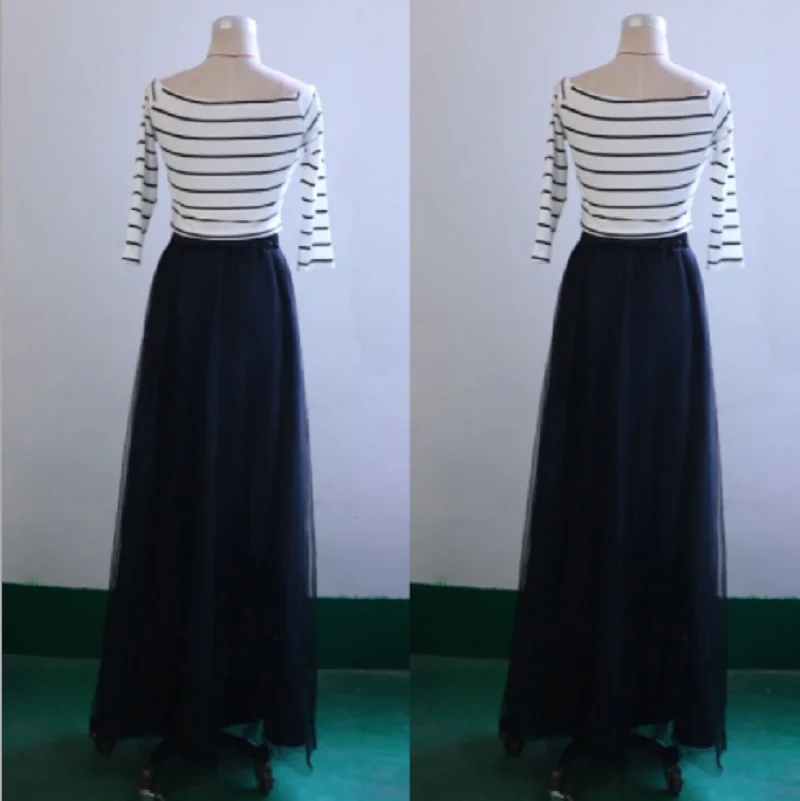 2017 женское платье в стиле бохо с вырезом лодочкой повседневное длинное полоску