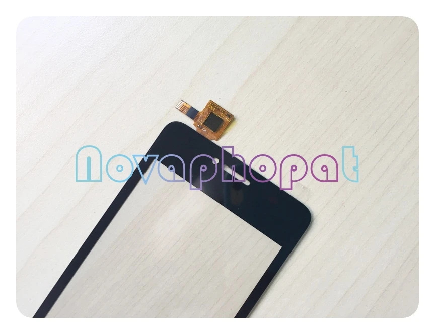 Черный сенсорный экран Novaphopat для ZTE Blade A3 ЖК + дигитайзер сенсор Замена|touch screen