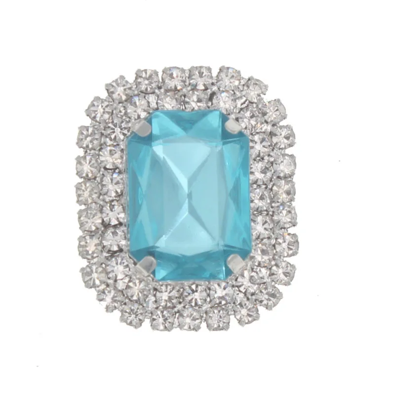 Light water blue Flatback камни и Кристаллы ювелирные изделия пришить стразы с когтями акриловые камни стразы аппликация из страз ручной работы со стразами идеально сочетаются с отделкой - Цвет: Light water blue