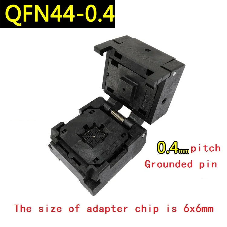 QFN44-0.4 чип тестовая база позолоченный флип IC Программирование ANDK | Автомобили и