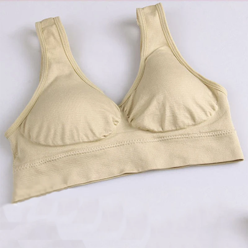 Женский бесшовный бюстгальтер с вкладышами размеры s xxl|plus bra|casual brabrassiere women |