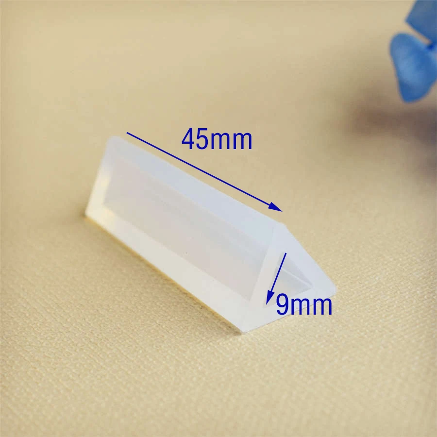 Ожерелье формочка для силиконовой Подвески квадратный цилиндр из смолы