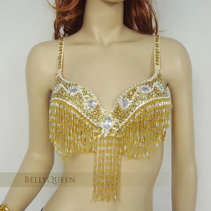 Блестящий стеклянный бюстгальтер для танца живота|costume japanese|brabra belt |