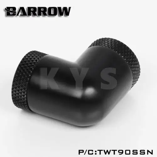 Вращающийся коннектор Barrow G1/4 &quot90 градусов вращающийся Коннектор с поворотом на