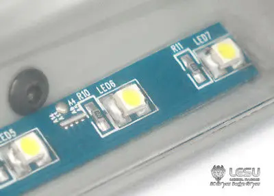 LESU Metal LED Light Box CNC Shine Resistance Cover 1/14 RC Tamiya Tractor Truck TH02577 | Игрушки и хобби