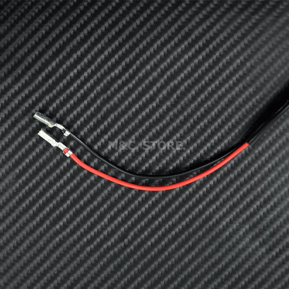 Хром Мотоцикл телескопический складной светодиодный светильник боковое