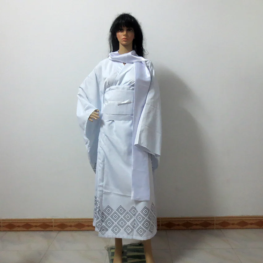 Костюм-кимоно для косплея Nura Rise of the Yokai Demon Clan капитала Oikawa Tsurara snow Yuki Onna |