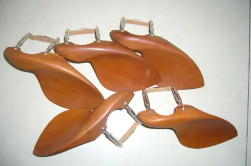 

2pcs violin chin rest with bracket 4/4Jujube wood