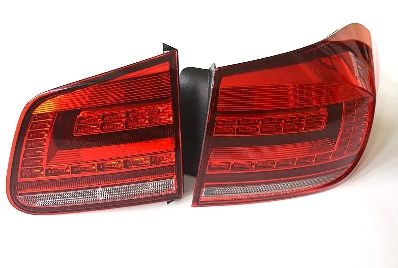 

Стайлинг автомобиля Qirun для Volkswagen Tiguan 2013-2015, задняя фара, стоп светильник, дневные ходовые огни, противотуманная фара заднего хода
