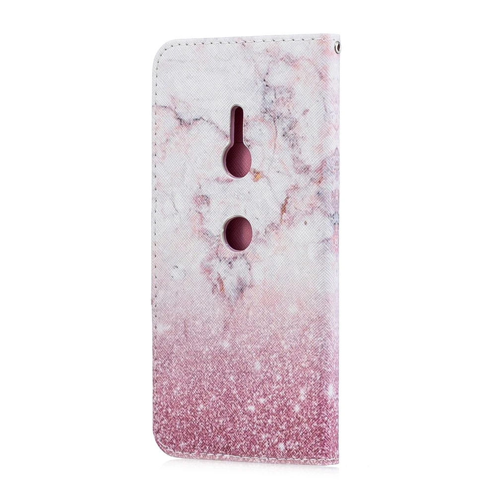 Для Etui Sony Xperia 10 XA1 XA2 XA3 чехол с единорогом флип Бумажник кожаный для Funda L1 XZ3