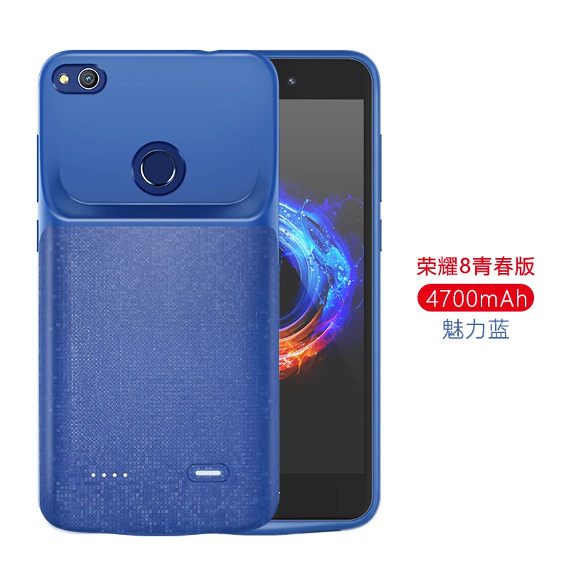 Чехол с аккумулятором 4700 мАч для honor 8 Lite/9 Lite, сменный внешний аккумулятор, зарядное устройство, чехол для телефона из ТПУ, чехол для huawei honor 8 lite