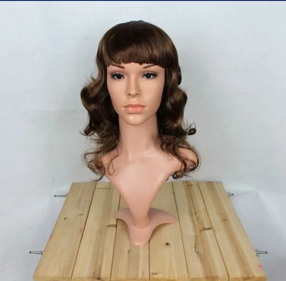 

High Quality Realistic Plastic Female Mannequin Dummy Head For Hat & Sunglass & Jewelry&mask Display