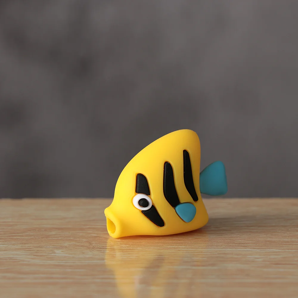 Кабель Bite Cute Fish Cable протектор для iPhone USB Cable Organizer Chompers зарядное устройство провод держатель для iPhone кабель