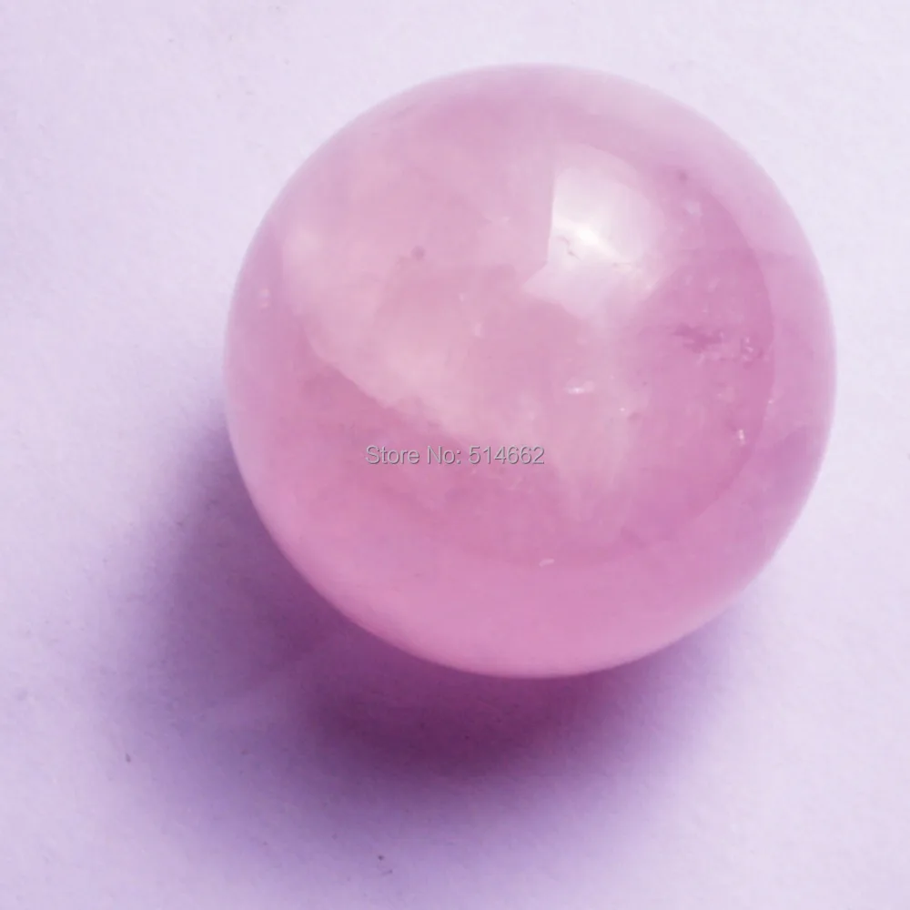 

Fengshui Natural Rose Quartz Sphere Ball 1.2inch SKU-W1282
