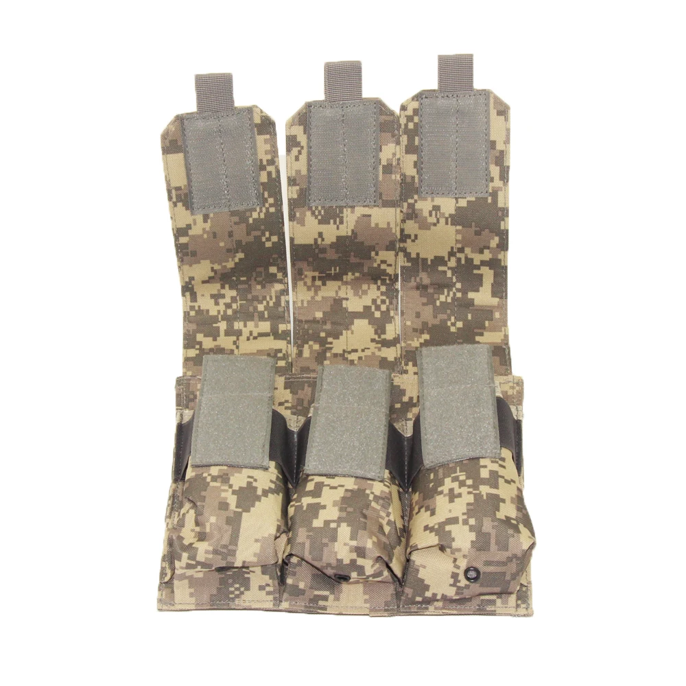 Тактическое снаряжение MOLLE тройная сумка для магазина быстрый AK AR M4 военная