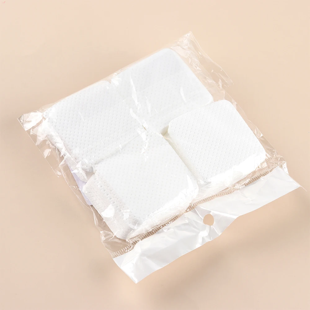 200Pcs/Lot New Lint-Free Nail Remover Wipes Pure Cleaner Cotton Nails Pads Paper Professional Manicure Accessories Art Tool | Красота и