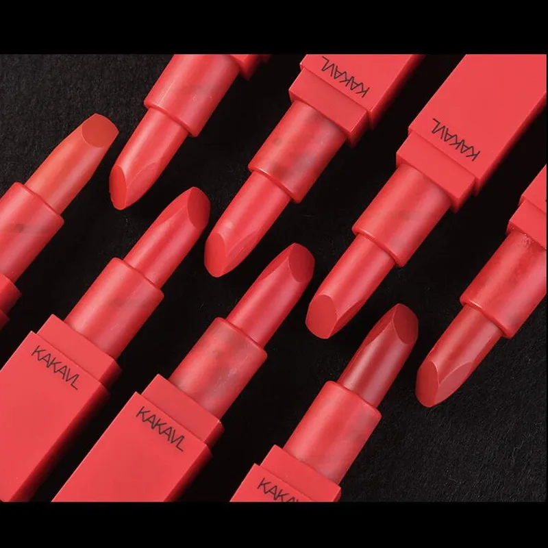 1 PC Long-lasting Silky Temptation Lipstick Matte Nutritious Beauty Lips Makeup Waterproof Lip Gloss Pigment Charms |