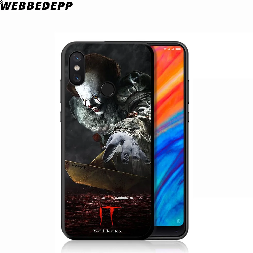 Мягкий чехол WEBBEDEPP Stephen King It для Xiaomi Mi 9T 9 8 SE 6 A1 A2 A3 Lite MiA1 MiA2 MiA3 F1 MAX 3 Mi8 CC9E CC9 |