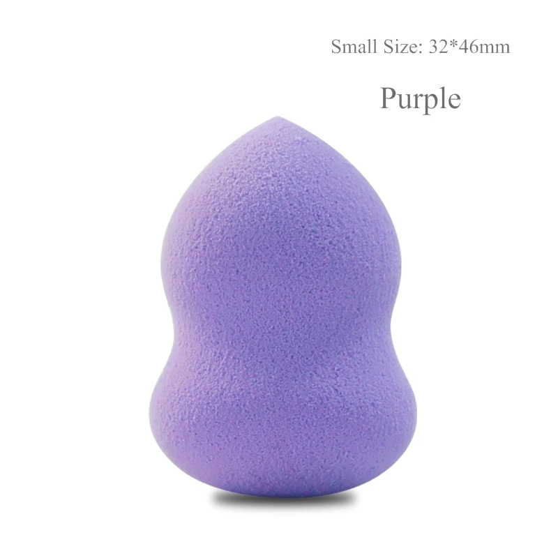 Small Purple 1 шт., косметический спонж для макияжа лица, спонж для макияжа лица, мягкая пудра, спонж для макияжа лица, инструменты для лица - Handle Color: Small Purple