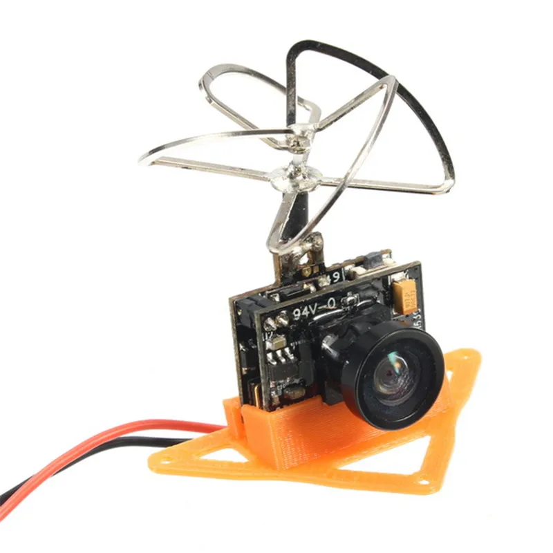 Мини-держатель для камеры Eachine TX01 TX02 NTSC черный оранжевый кронштейн мультикоптера