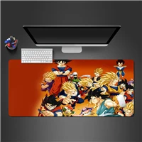 Коврик для мыши Dragon Ball персональный натуральный каучук большие игровые коврики офисная компьютерная клавиатура геймер Коврик для мыши