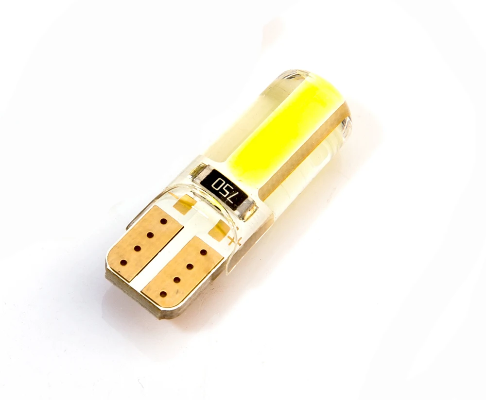 T10 W5W LED автомобилей интерьер свет cob лампы маркера 12 В 194 501 лампа клин парковка купол света белого авто для lada автомобилей стайлинг