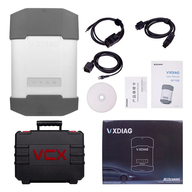 100% Оригинальный ALLSCANNER VXDIAG мульти диагностический инструмент для Benz/bmw мощный чем