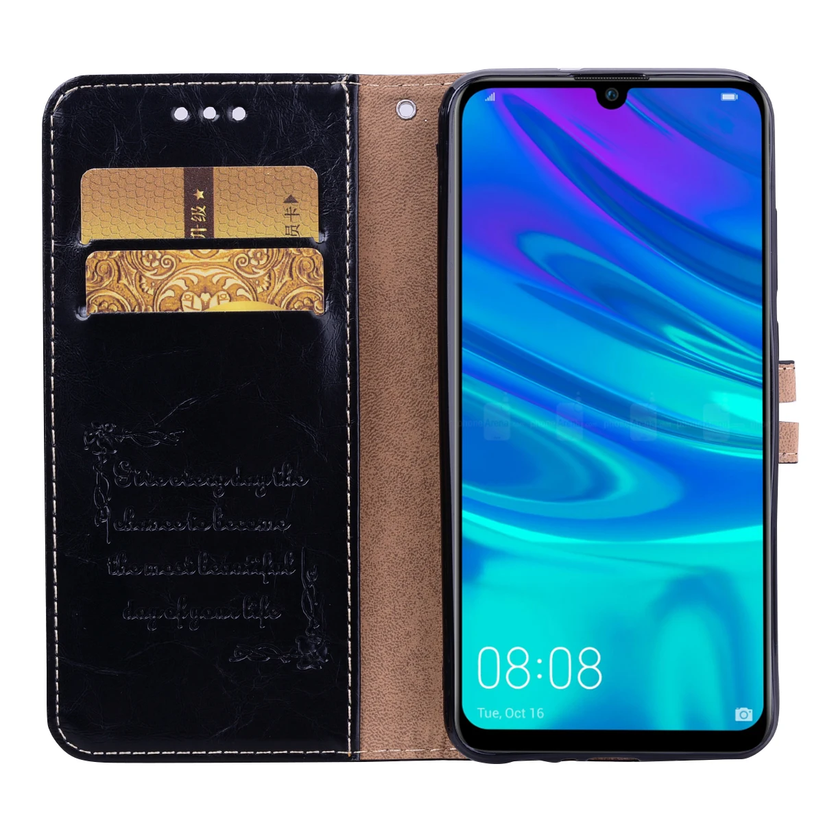 Для Huawei Honor 10 Lite P Smart 2019 чехол для телефона с откидной крышкой кожаный Nova 3 задняя