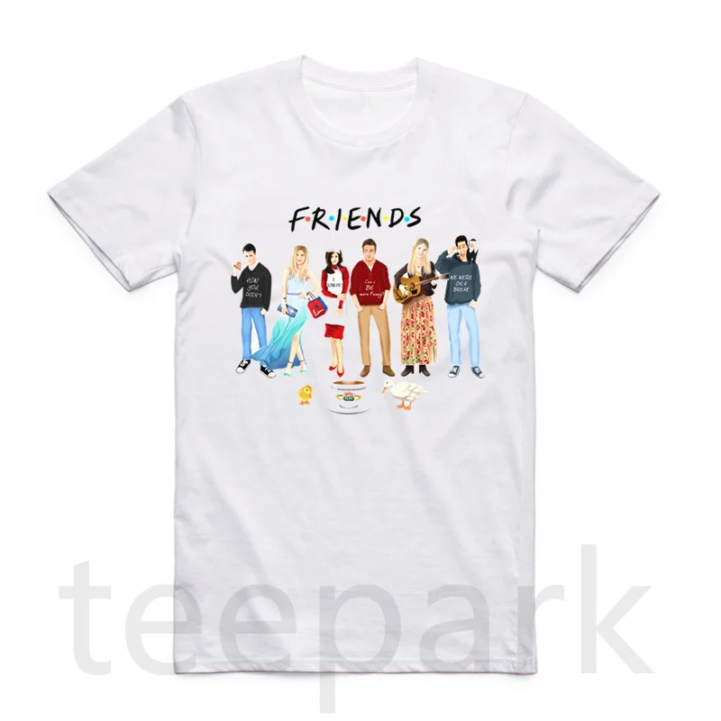 Футболка азиатского размера с принтом для мужчин и женщин коротким рукавом