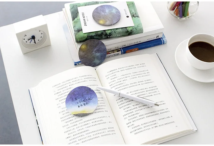 1 комплект блокнот для заметок Kawaii Dream Planet серии бумажный блокнот iary Скрапбукинг наклейки канцелярские закладки для офиса и школы