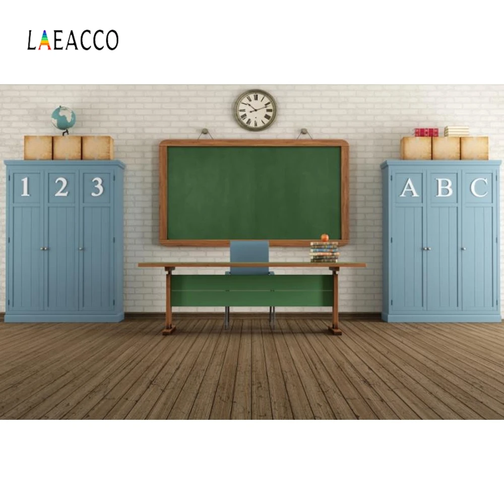 Laeacco мультфильм школы красочный шкаф Фон фотографии фоны индивидуальные