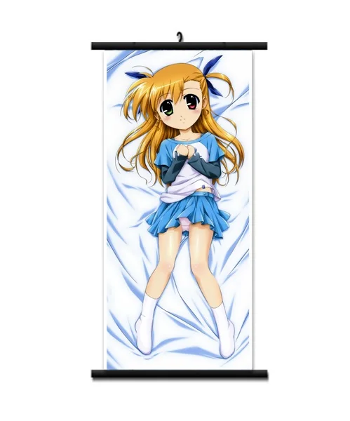 15 November update аниме Волшебная Девушка Лирический Nanoha Harlaown& Arisa& Takamachi домашний декор настенные прокрутки Декоративные плакаты с картинками - Цвет: 15