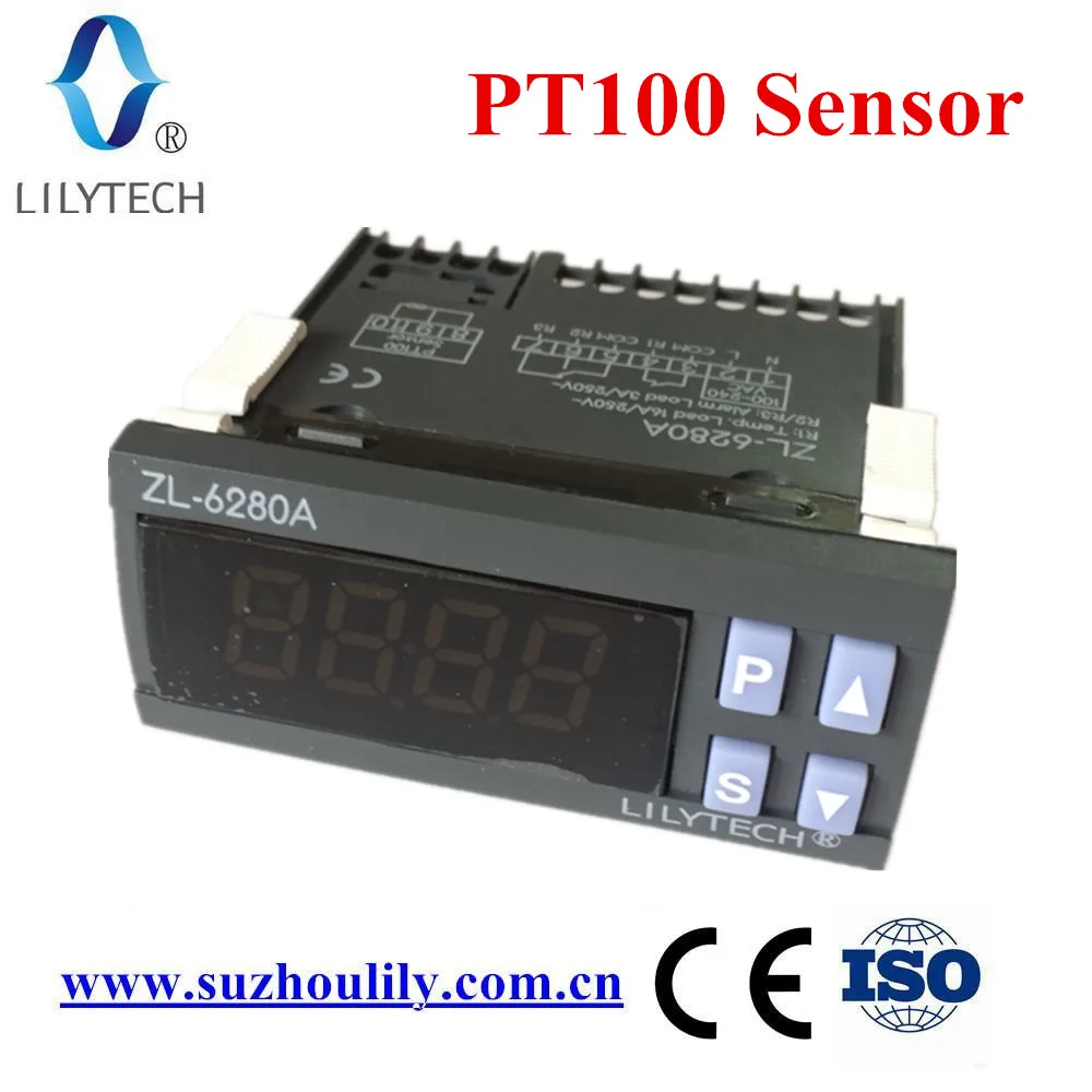Verificador de Temperatura Termostato Termostato Digital Alta Temperatura Lilytech Instrumentos de temperatura