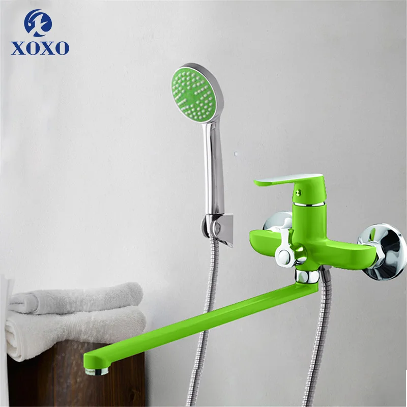 XOXO Bathroome shower faucet Outlet pipe Brass body surface Spray painting bathroom rainfall waterfall 20020 | Обустройство дома
