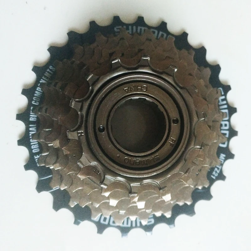 Аксессуары для велосипеда shimano MF-TZ500 7 скоростная кассета свободного хода | Спорт и