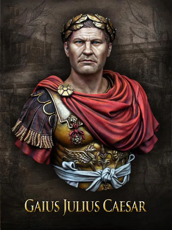 1/10 шкала resin Смола Бюст Gaius Julius Caesar коллекция бюст