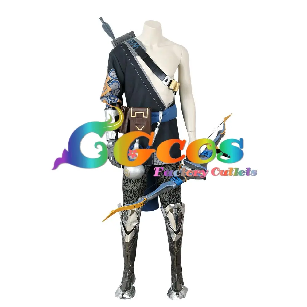 CGCOS Экспресс доставка Hanzo униформа игра Косплей Костюм Униформа Хеллоуин|Костюмы