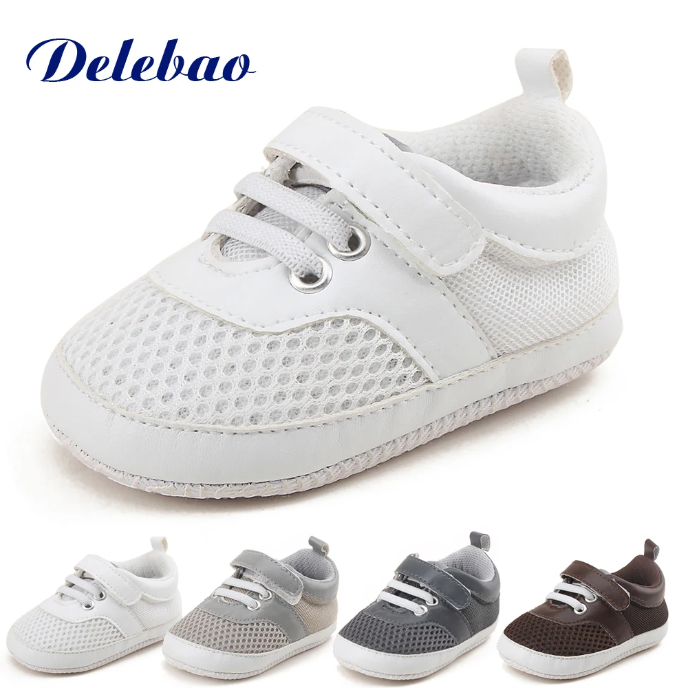 Delebao Air Mesh мягкая детская обувь очень низкая цена спортивный стиль первые