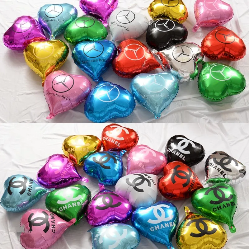 Пользовательский воздушный шар персонализированные печатать буквы текст