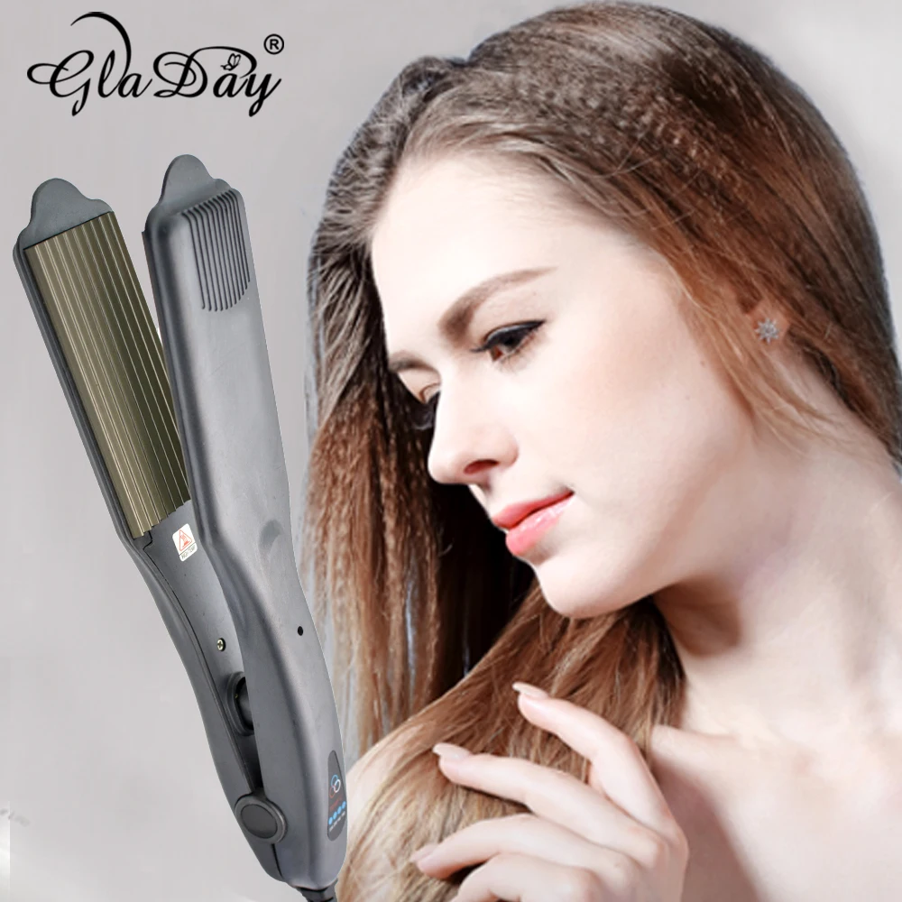 Профессиональный Выпрямитель для волос Waver Железный кукурузный электрический щипцы для волос машина с EU/US/UK Разъем для волос пульсация