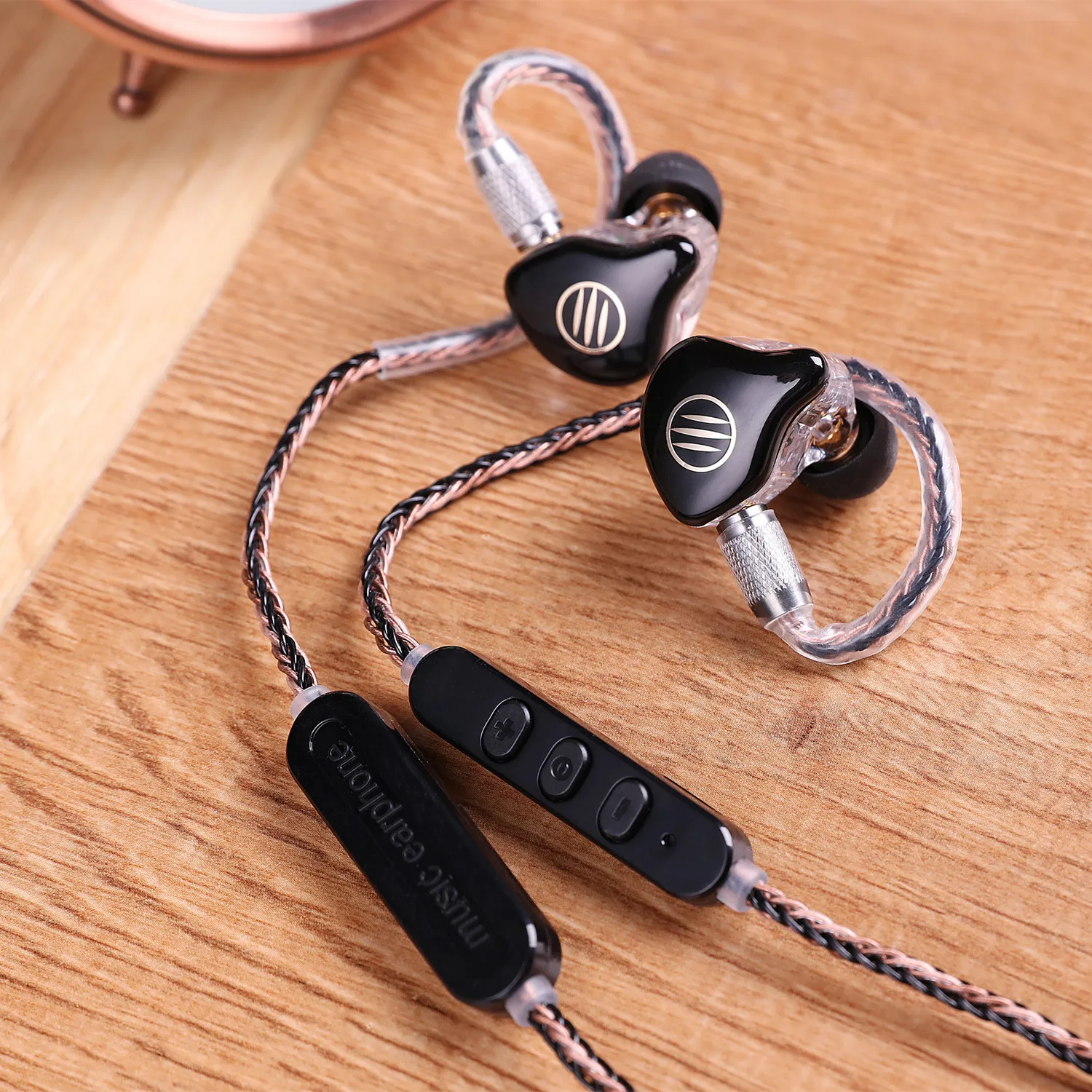 BGVP M1 гарнитура Bluetooth 4 1 APTX кабель MMCX линия HiFi внутриканальный провод один кристалл