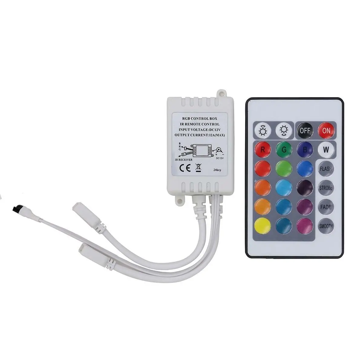Светодиодный RGB музыкальный RF ИК беспроводный контроллер дистанционного