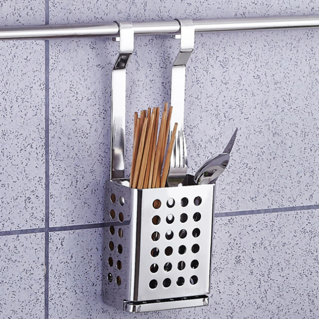 Подставка для хранения посуды кухонная посуда палочки еды держатель (с логотипом