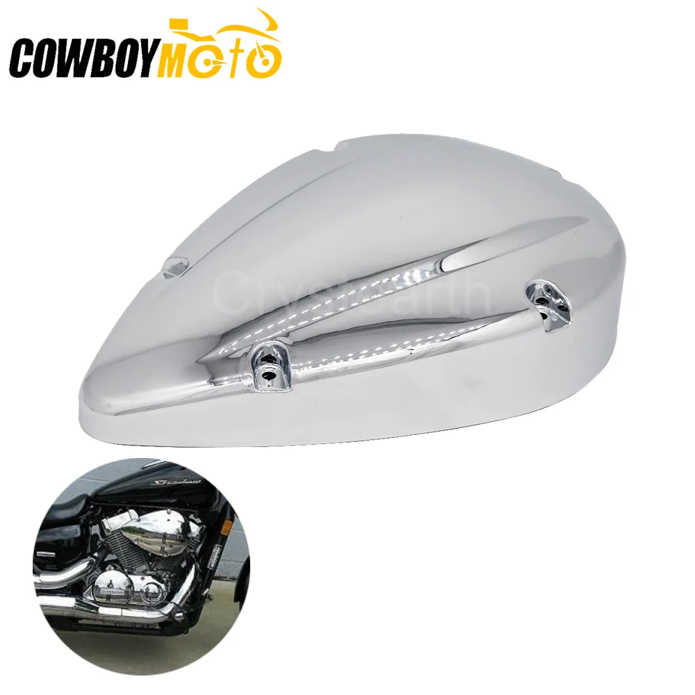 

Chrome Motorcycle Air Cleaner Filter Cover Cap For 2004-2012 Honda Shadow Aero 750 VT750C VT 750C 2005 2006 2007 2008 2009 2010
