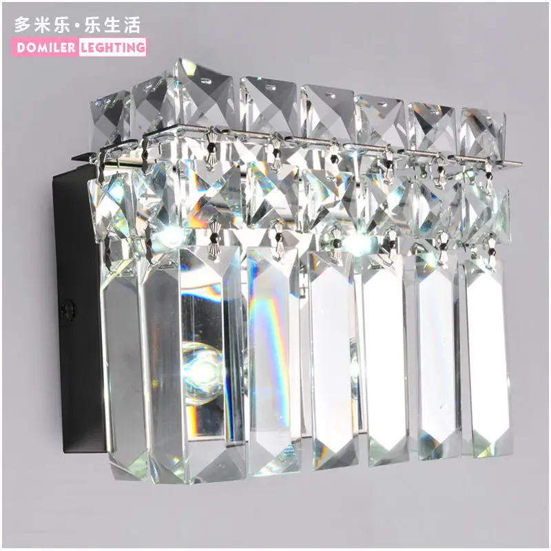 

Modern LED Wall Lamps Creative Design Wall Sconces Lights Bedside Crystal Light Fixtures