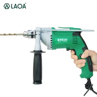 laoa electric drill household 220v speed adjustable electric screwdriver hole drills for metal and wood power drill